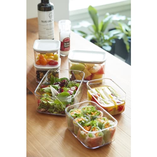 Takeya Chemical Industries TAKEYA FreshLok Container M 1000ml FRESH LOK White Stackable