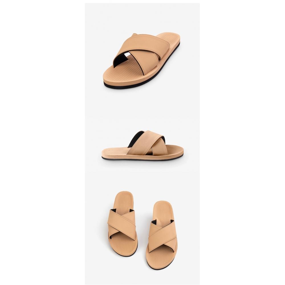 Indosol Essential Cross Slide   Soil Light Slipper