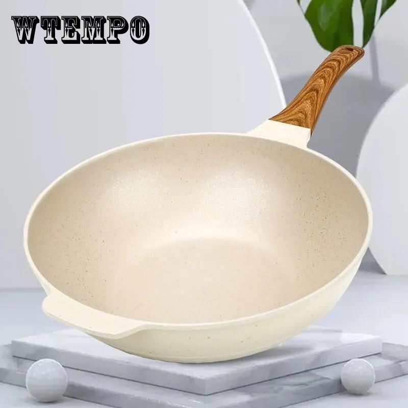 Maifan Stone Non-stick Pan Pan Household Frying Pan Frying Pan Smokeless Cooking Pot Induction Cooker Gas Stove Universal Pot
