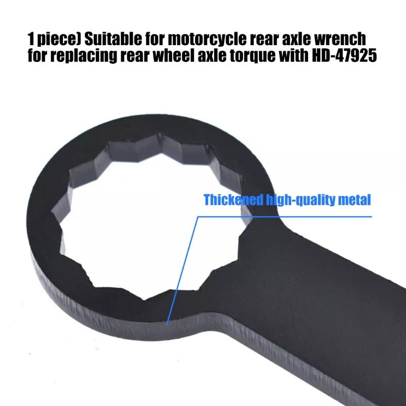 Motorrad 36mm Hinterradachsmutter Schraubenschlüssel Werkzeug Mit Ergonomischem Griff Für Einfache Bedienung Zuverlässige Radjustierungen