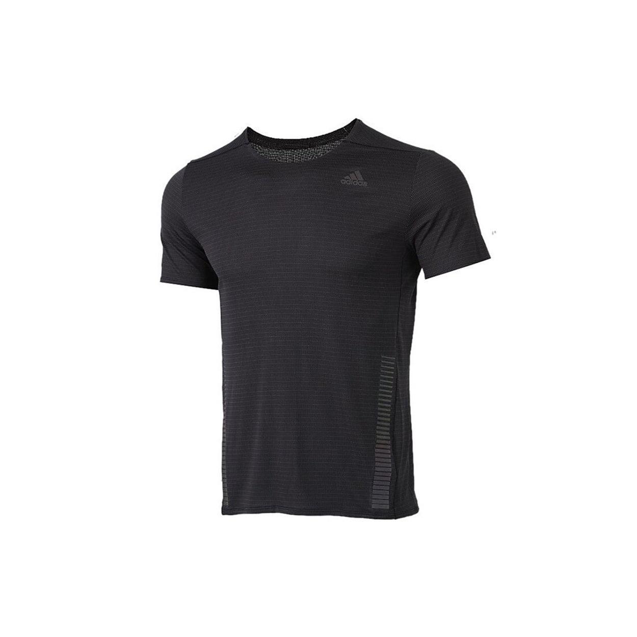 adidas Premium Tee M Reflective Running Sports Short Sleeve Black Men s GL2008 M