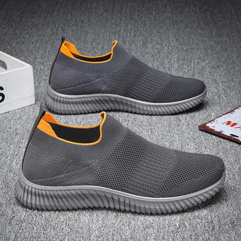 

Мужские сетчатые кроссовки, дизайнерская мужская повседневная обувь, дышащая повседневная обувь, легкие мужские кроссовки для бега, лоферы Masculino Esportivo 40