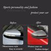 For Volkswagen VW Touran 2011 2012 2013 2014 Car Rear View Mirror Cover Caps Carbon Fiber Pattern Case Gloss Black Side