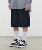 DECET Cotton 2Pleats Shorts Dcpt041Navy