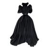 Accessible Luxury Graceful Stand Collar Chiffon Dress Elegance Formal Dress