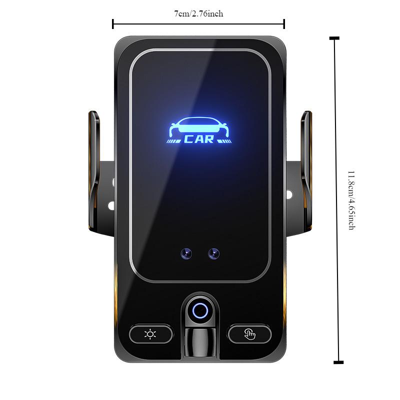 66W Car Wireless Charger Magnetic Auto Car Mount Phone Holder For iPhone 14 13 12 For Samsung Infrared Induction Fast Charging