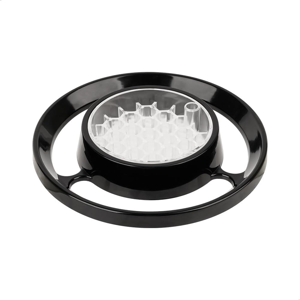 

watchget Coffee Drip Assist - Uniform Water Flow Controller for V60 & Cone Drippers, Pour-Over Coffee Dripper Shower Tool with ABS Holder