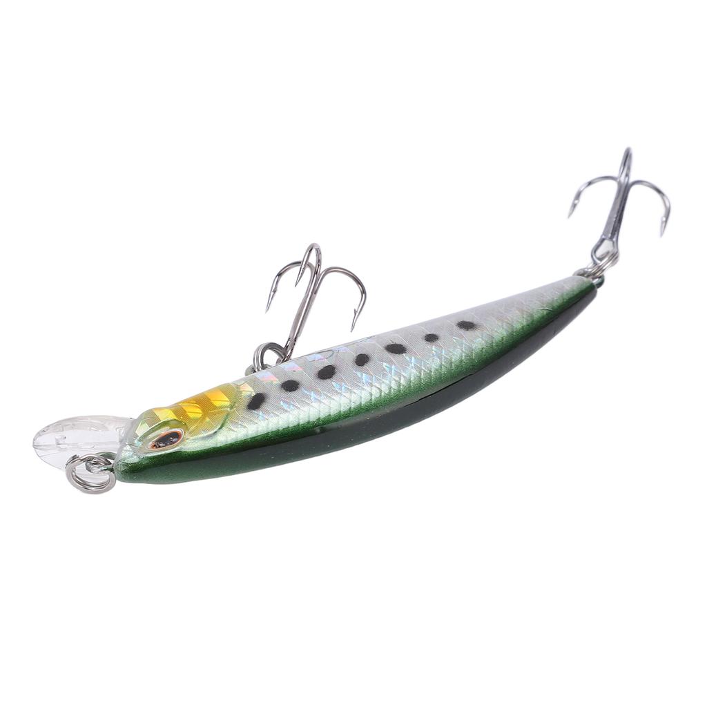 Angelköder 3D Lebendige Augen 6,8cm ABS-Kunststoff Langlebig Natürlich Robust Minnow-Köder für Meerwasser