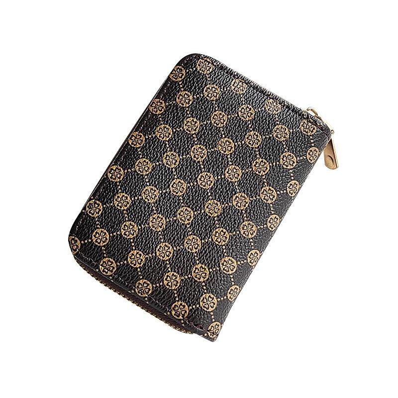 Guangzhou Women's Bag New Printed Short Wallet Hand Grab Bag Women's Simple Wallet Small Card Bag