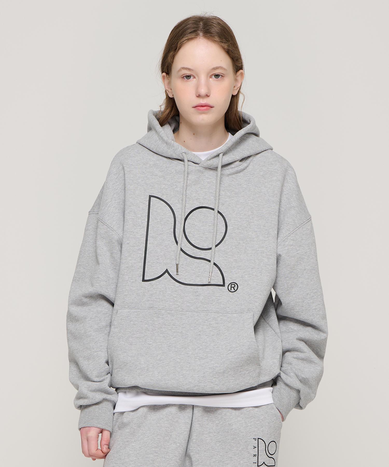 Road Road Symbol Logo Hoodie (Gray) S
