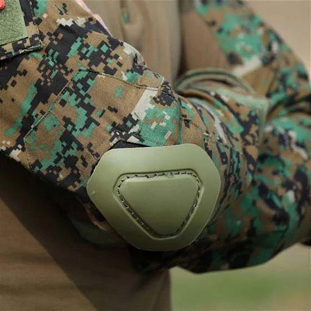 Airsoft Knee Protector Set for Frog Suit Knee Pads Military Elbow Support Protector Pad Elbow Pads