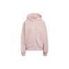 Solid Color Sports Hooded Jacket Women Outerwear Pink HE4156