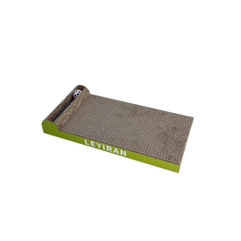 

Durable Corrugated Cardboard Cat Scratcher - Scratch-Resistant, Wear-Resistant, Debris-Free Claw Grinding Board 42x20x6 cm
