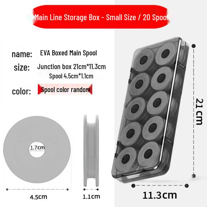 Large Foam Winding Reel & Fishing Line Spooler Set for Big Fish