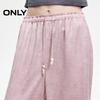 ONLY Women's 2025 Summer Beaded Loose Straight Leg Casual Pants