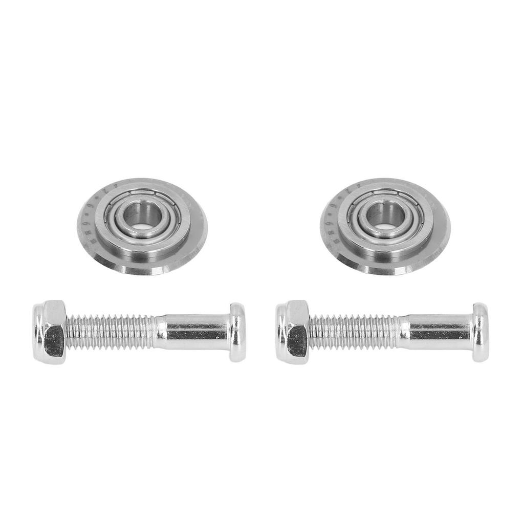 2 Satz Fliesenschneider Radklinge 22x6x6mm Legierter Stahl 2?20mm Zuschneidbarer Fliesenschneider Ersatzschneidrad