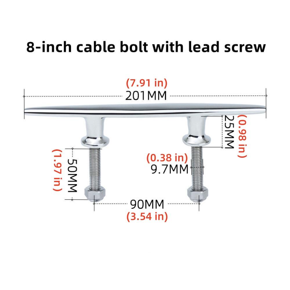 

Такелажная гайка с проволочным прутком 316 нержавеющая сталь морская фурнитура яхтенные принадлежности бараний рог скоростной катер такелажная гайка кнехт 8inch