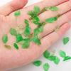 50pcs Acrylic Tree Leaf Hand Beaded DIY Handmade Necklace Bracelet Earrings Loose Bead Separated Bead Jewelry Accessory