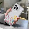 Butterfly and flower patternr Phone Case For IPhone 17 16 15 Pro Max 14 13 12 11 Plus 17e 16e Transparent Bumper Cover