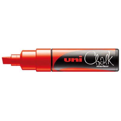 Uni Chalk Marker Uni Ball Broad Tip Red