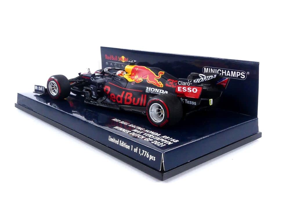Minichamps Red Bull Racing Honda RB16B 2021 F1 Dutch GP Winner Verstappen 1/43 M.