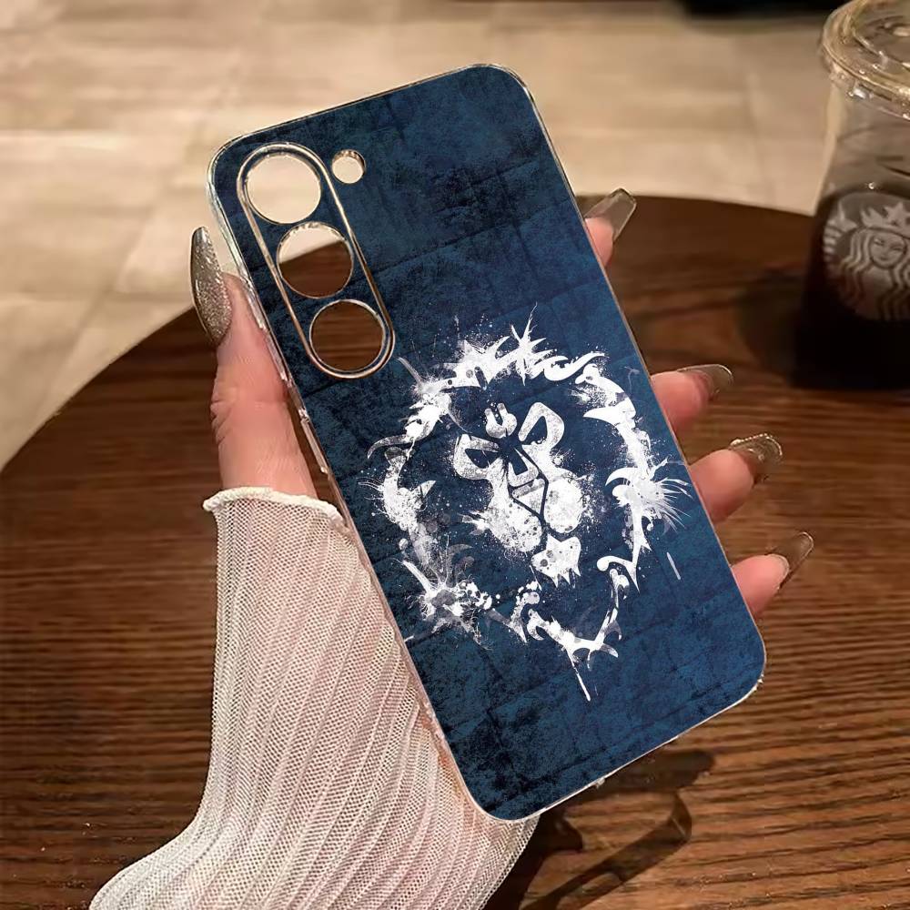 W-O-W-World- of -Warcraft Phone Case For Samsung Galaxy A71,A70,A52,A51,A40,A30 Transparent Cover