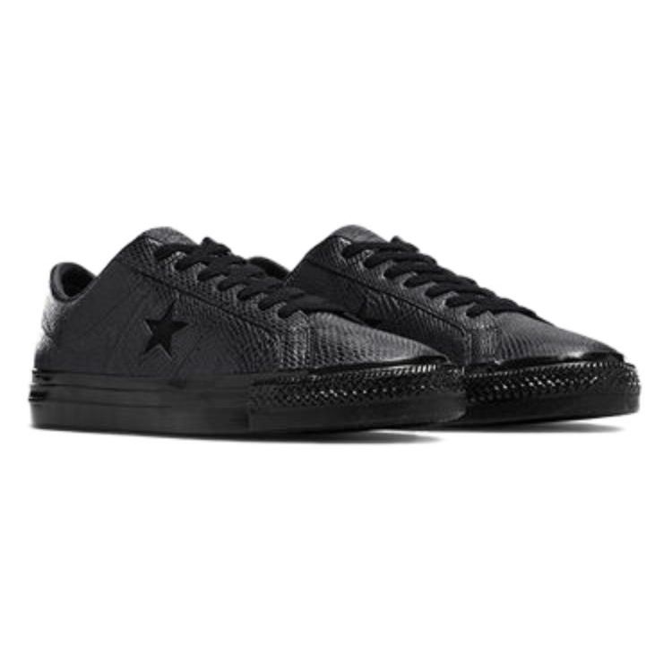 Jamie Platt x Converse One Star Pro Ox Low Černé Hadí Vzor Unisex Tenisky Bílé A07897C