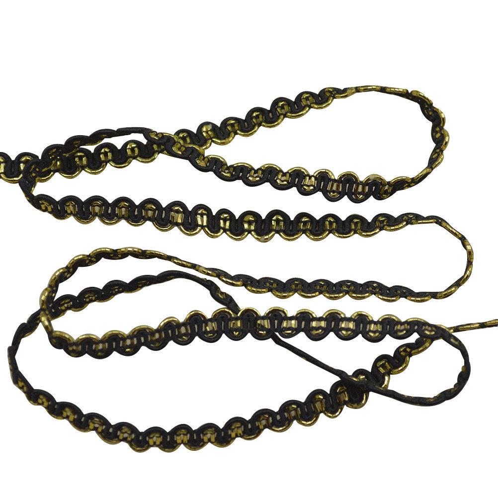 

10M 0.6cm Braided Gimp Trim Ribbon Premium Flexible Decorative Craft Edge for DIY Christmas Home Decor Gift Wrapping Braid Trim other светло-коричневого