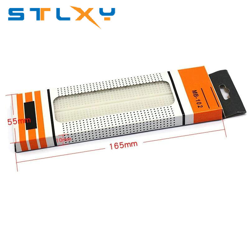 Javino 830/400 Tie Points Solderless PCB Breadboard Mini Universal Test Protoboard DIY Bread Board for Bus Test Circuit Board