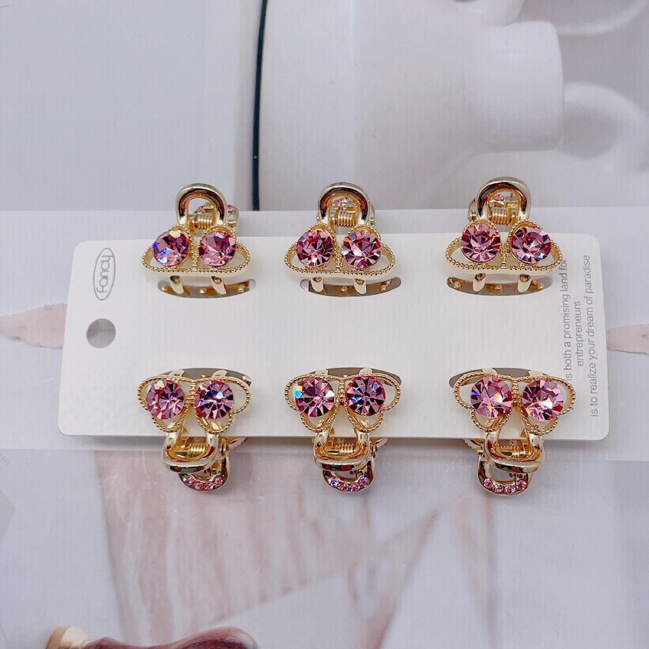 Fansi Women s Cute Rabbit Rhinestone Hair Clip - Hanfu & Qipao Style K9