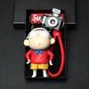 Cartoon Crayon Shin-chan Car Keychain Cute Fashion Backpack Camera Pendant Girls Accessories Holiday Present Kids Anime Toys