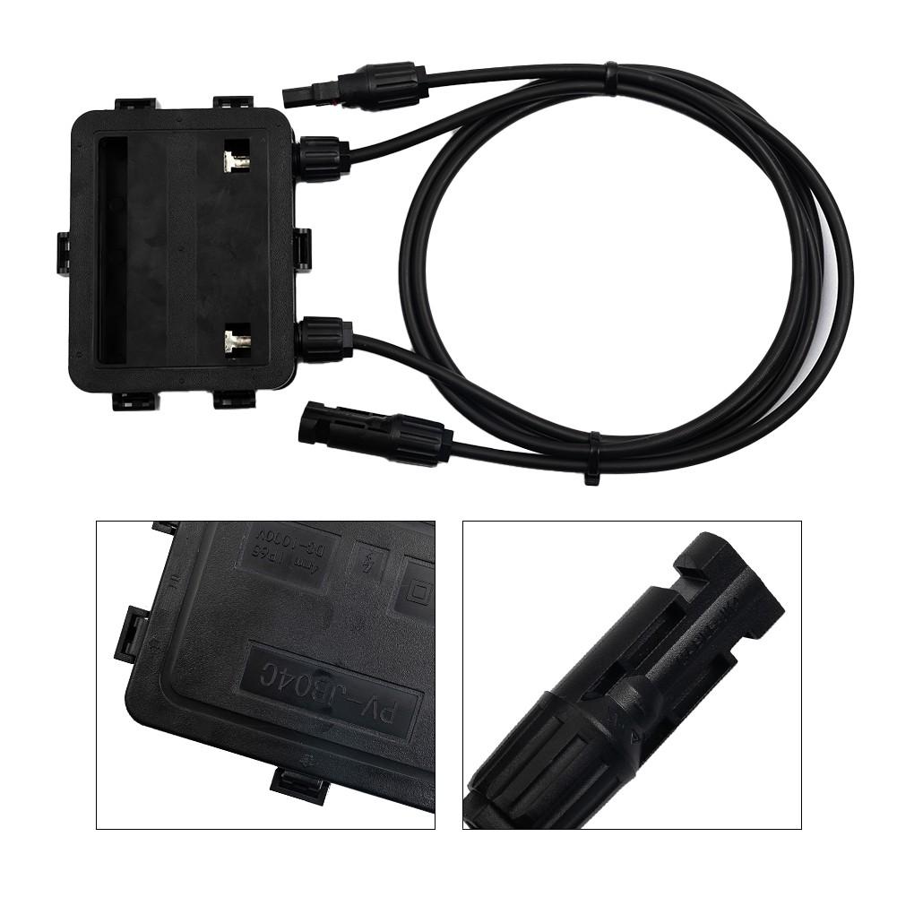 PV Solar Panel Junction Box With Cable 180W-300W PV Solar Waterproof IP67