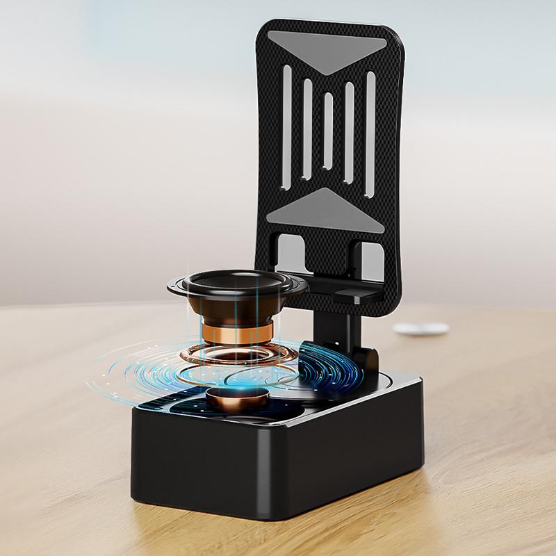 Cell Phone Stand With Bluetooth-Compatible Speaker Adjustable Portable Desktop Bracket Folding Desktop Live Lazy Stand Anti-Slip
