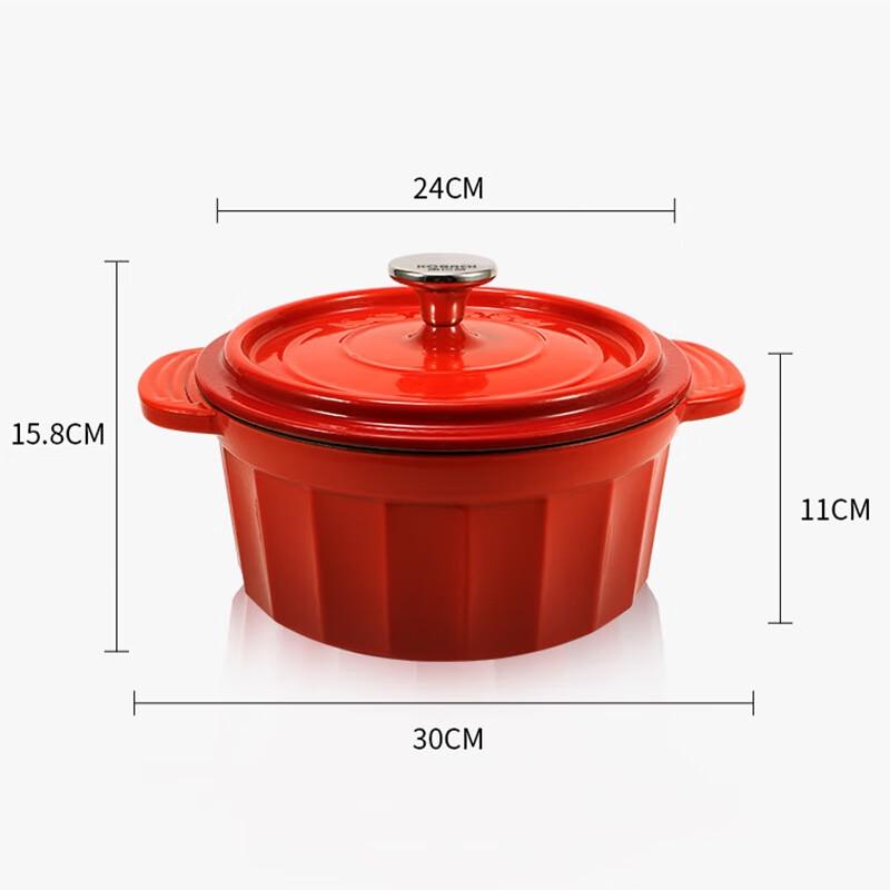 Kangbach Lord Series Enamel Cast Iron Soup Pot