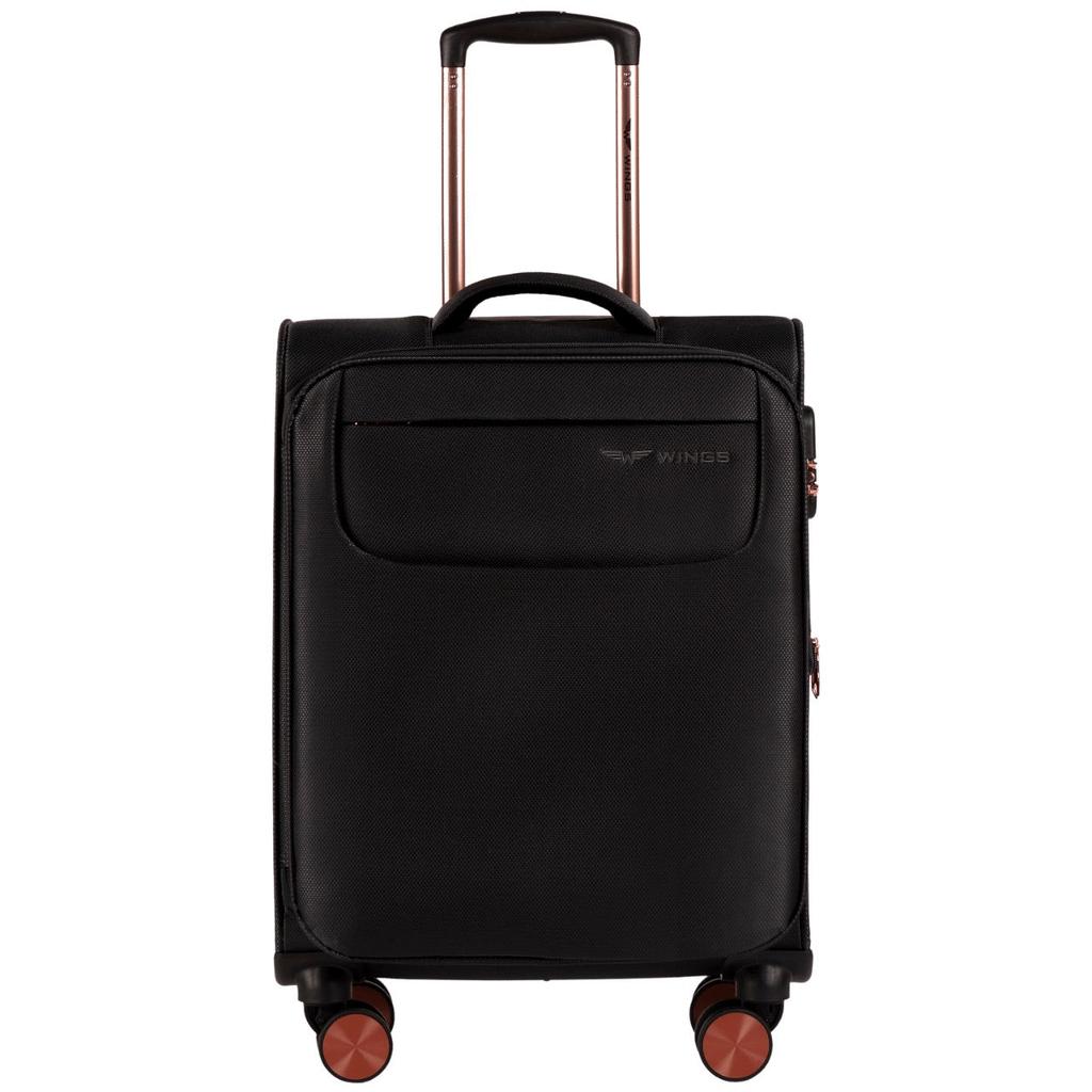 Walizka Miękka Kabinowa Tern Wings 20" Black