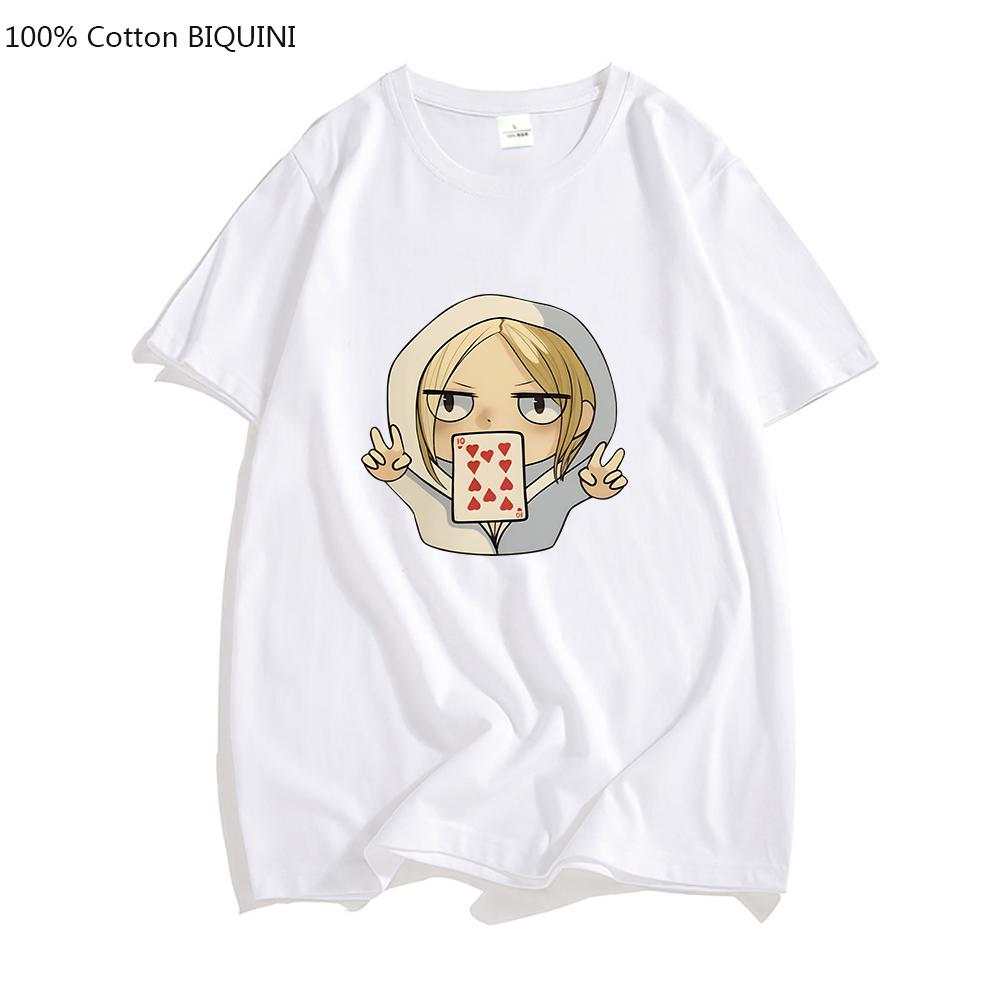 

Alice In Borderland Emblem Anime Tshirt for Men/women T Shirts Fashion 100% Cotton T-shirt Four Seasons Casual O-Neck Tee Sh... S разноцветный