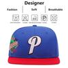 Neue Mode Buchstabe P Bestickte Snapback Mütze Herren Hip Hop Baseballkappe Damen Sport Sonnenschutzmütze