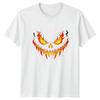 Brinnande Jack O Lantern T-shirt Spöklik Gotisk Eldpumpa Halloween-present