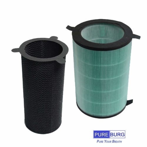 Compatible with PUREBURG Replacement Filter Lumuda (BALMUDA) AirEngine/JetClean Air Purifier Model Number EJT-S200 EJT-1100SD Compatible Product, 360°