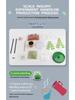 Xueyou Ma Blooming Crystal Christmas Tree - Magic Growing Kit for Science Lovers
