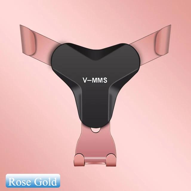 Gravity Car Holder Auto Air Vent Mount Clip Bracket Cell Holder No Magnetic GPS Mobile Phone Stand for IPhone 14 Xiaomi Samsung