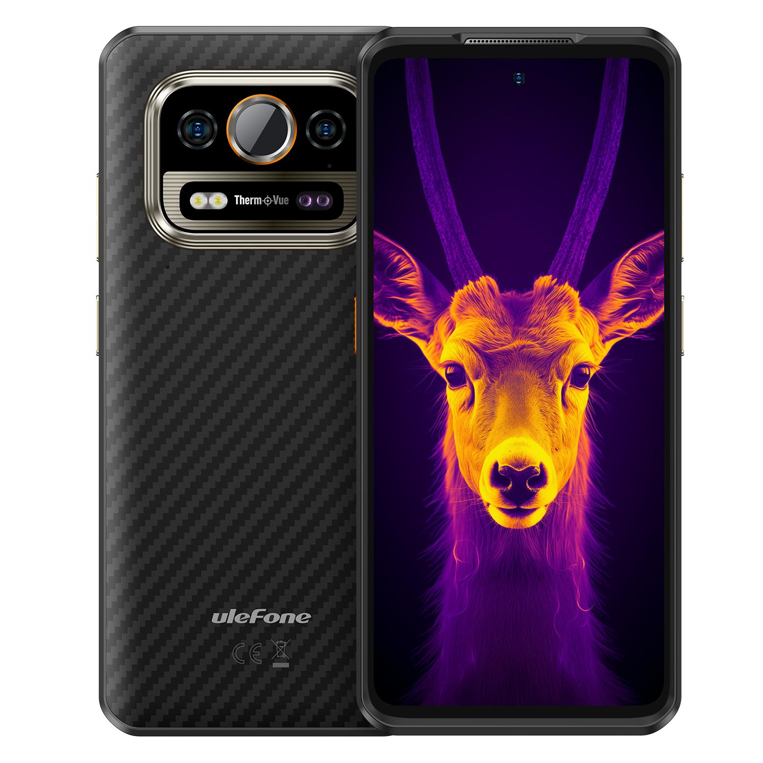 

Ulefone Armor 25T Pro 5G Thermal Imaging Rugged Phone Android 15 33W 64MP Night Vision NFC Waterproof Smartphone Global чорний