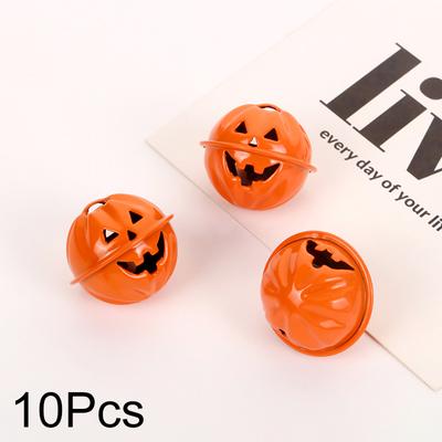 10pc Home Decor Kid Funny Decoration Pumpkin Bells Pendant Gift Halloween Party Pendant
