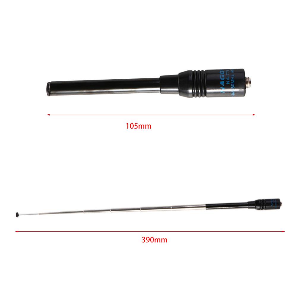 For Baofeng UV-5R SMA-F Antenna Communication Equipment Telescopic Antenna Walkie-talkie Aerial