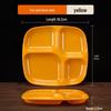 Thickened Melamine 4-Compartment Cafeteria Tray