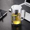 Fuguang Double-Layer Glass Office Cup