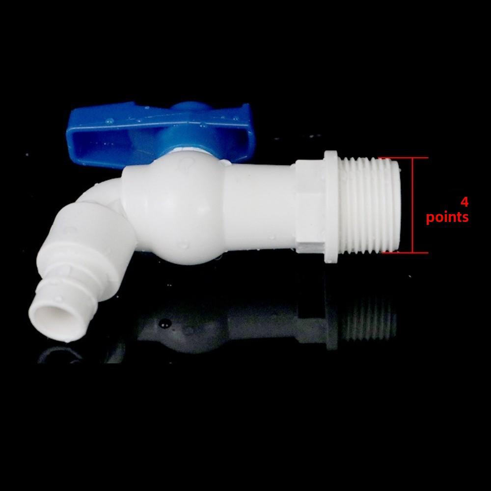 IBC Tank Tap Adapter Valve S60X6 Coarse Thread Garden Quick Connect Faucet 1/2 3/4" Male Tank Tap Accessory Fitting