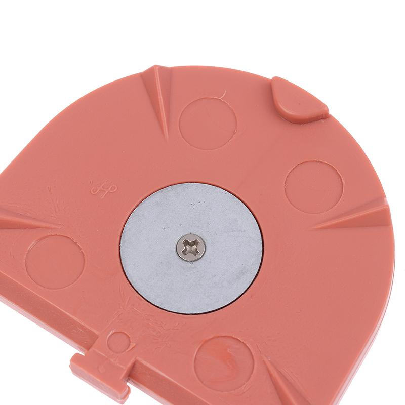1Pcs Dental Round Plastic Base With Iron Sheet Plastic Plate For Dental Pin Planter Machine Parts Dental Laboratory Materials