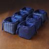 Thickned Teacup Storage Bag Denim Protective Bag Chinese Style Organizier Bag  Tea Supplies