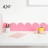 Décoration d'Angle Flexible pour Armoire 4 Pièces Stickers Muraux Bordure Festonnée, Autocollants Géométriques Demi-Arche à Décoller et Coller, Autocollant Décoratif Chambre à Coucher